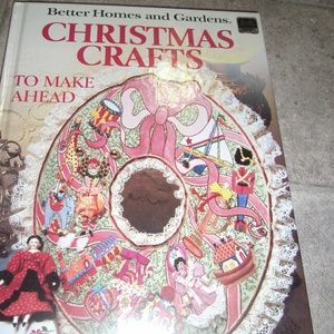 Christmas Crafts to Make Ahead Book 1984 BHG